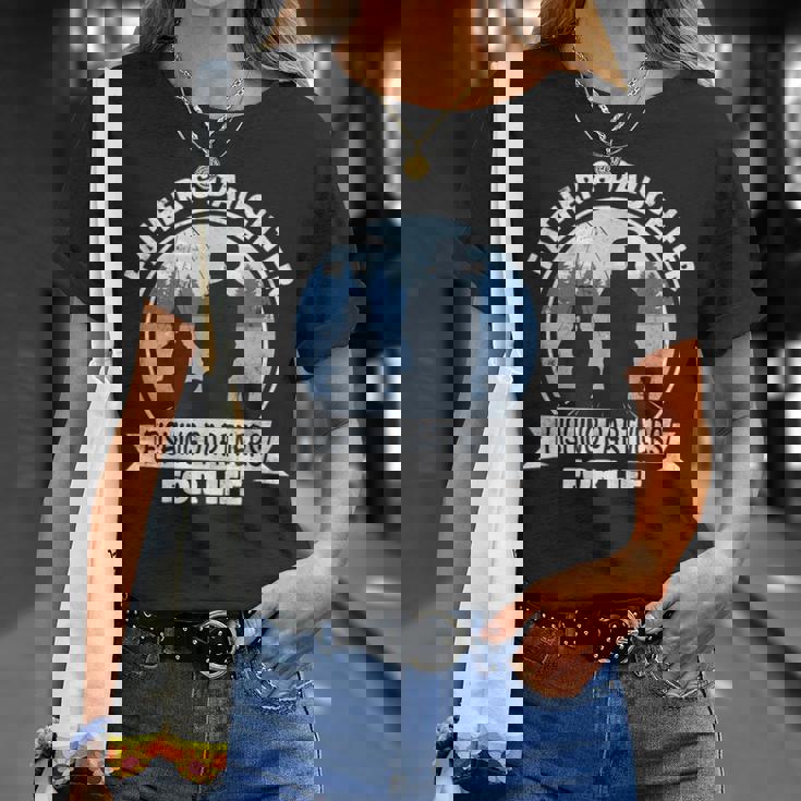 Papà E Figlia Che Pescano Insieme Papà E Figlia Che Pescano Maglietta Regalos para ella