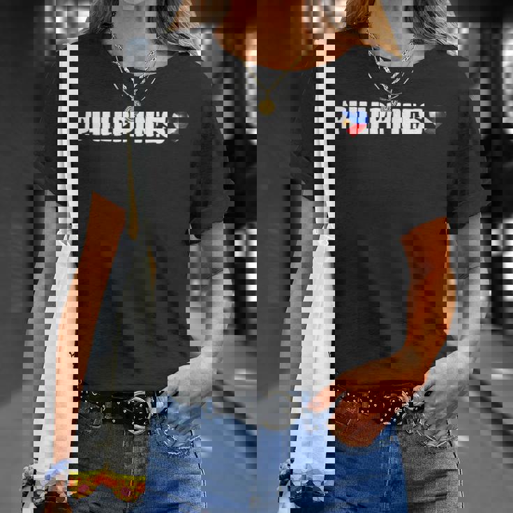 Philippines Flag Heart Pride Philippines Kid Tシャツ 彼女への贈り物