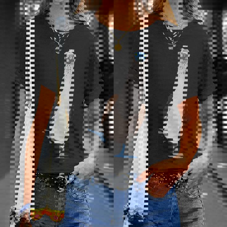 Piquero De Patas Azules Camiseta unisex Regalos para ella