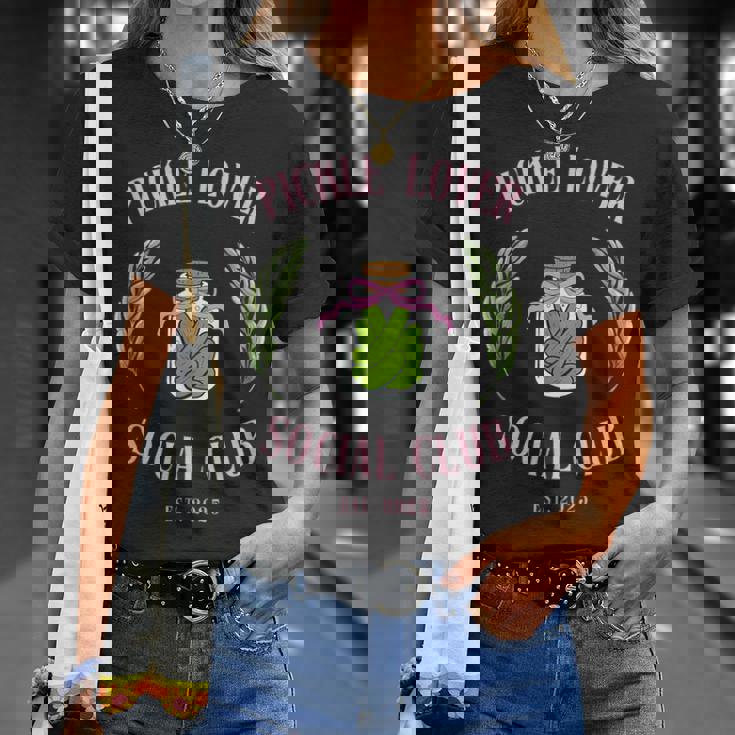 Pot Esthétique Pour Amateurs De Cornichons T-Shirt Cadeaux pour elle