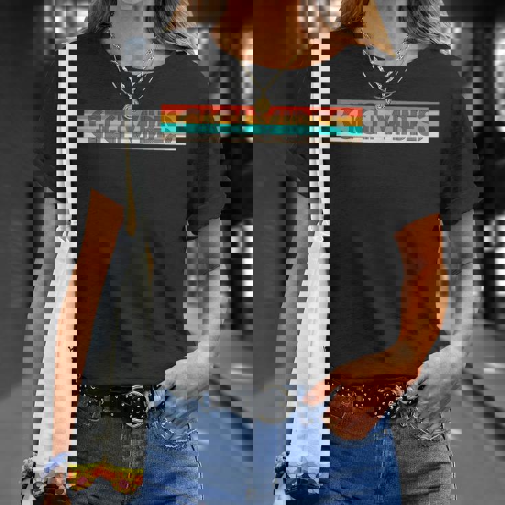 Retro Gigiibes 面白くてかわいいギフト Tシャツ 彼女への贈り物