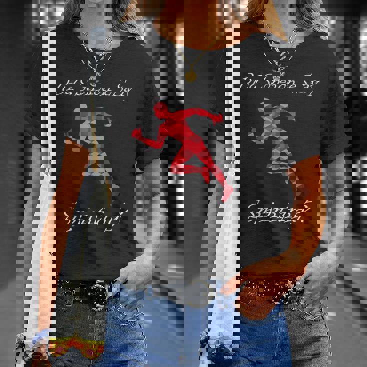 Someoneayprinting 陸上競技 ランニング Tシャツ 彼女への贈り物