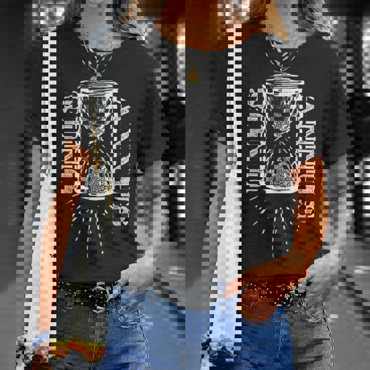 Unus Annus 砂時計 Tシャツ 彼女への贈り物