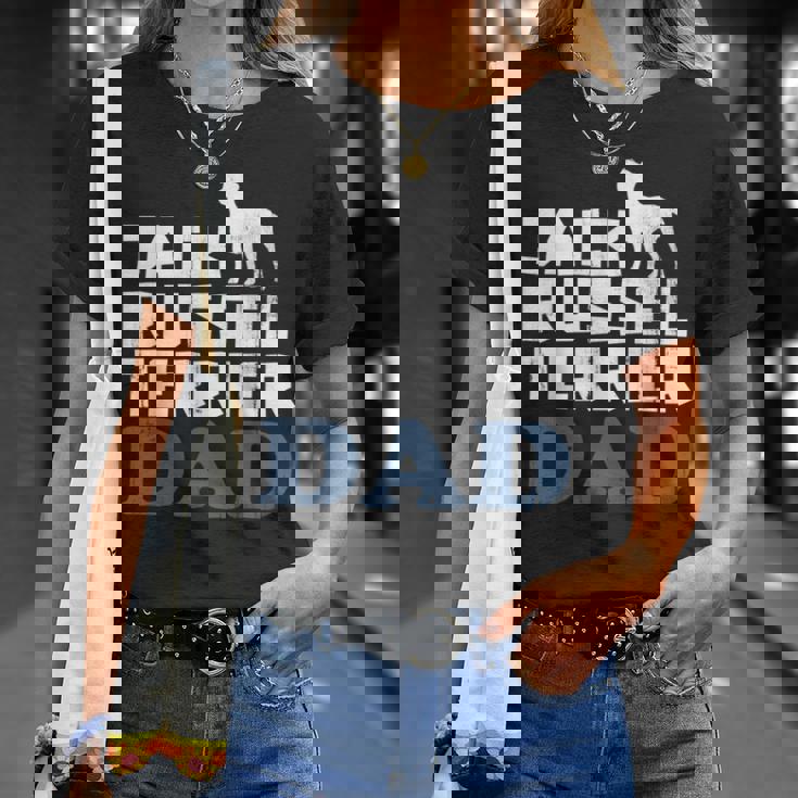 Uomo Jack Russel Terrier Papà Maglietta Regalos para ella