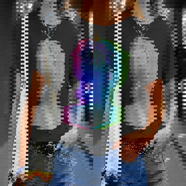 Vaporwave シュールグリッチアートシャツ Tシャツ 彼女への贈り物