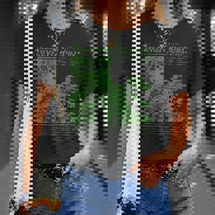 Vintage Monstera Deliciosa Swiss Cheese Plant Tropical T-Shirt Gifts for Her Vintage Monstera Deliciosa Swiss Cheese Plant Tropical T-Shirt Gifts for Her