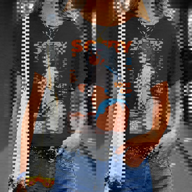 Waifu セクシー アニメ 女の子 モデル 表紙 和風 Tシャツ 彼女への贈り物