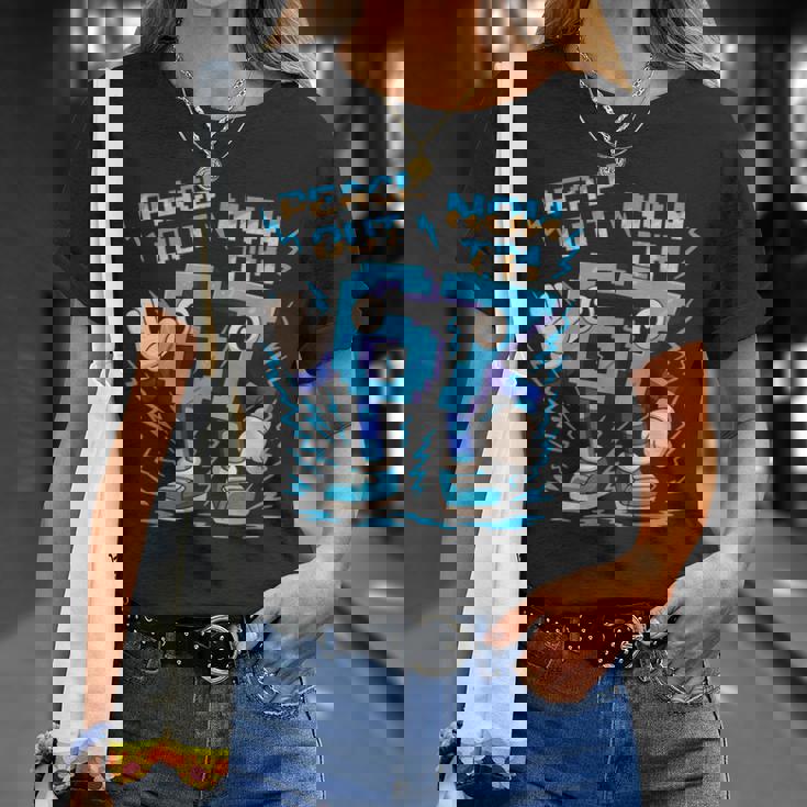 I Was 6 Now I'm 7Ixeven Brainrot 7歳の誕生日 Tシャツ 彼女への贈り物