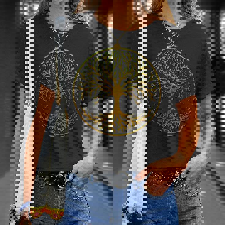 Yggdrasil、ケルトの生命の木、北欧神話tシャツ Tシャツ 彼女への贈り物