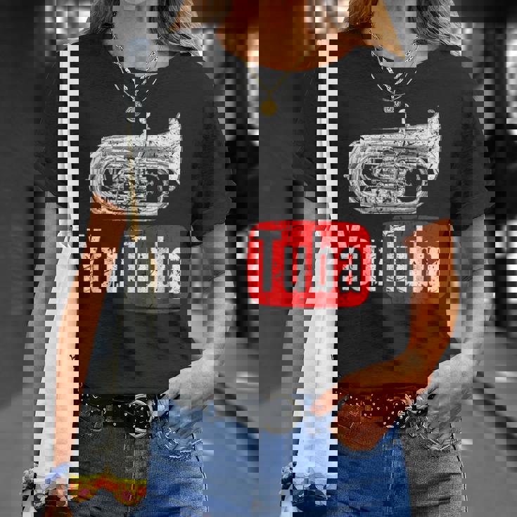 You Tuba 面白いマーチングバンド ヴィンテージ チューバ ユーフォニアム Tシャツ 彼女への贈り物