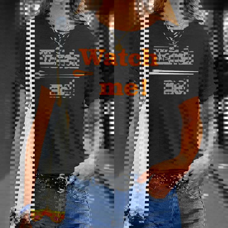 「 Watch Me 」最高の音楽監督に贈られる面白い音楽指揮者のミーム 「 Music Conductor 」 Tシャツ 彼女への贈り物