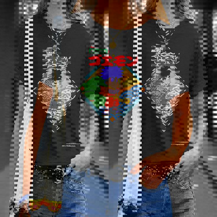 「がんばれゴエモン」ゴエモン其ノ壱 Tシャツ 彼女への贈り物