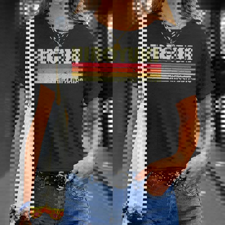 【ヒロユキ】名前 名字 家族お揃い ギャグ ネタ ウケ狙い 贈り物 ギフト 面白い おもしろ Tシャツ 彼女への贈り物