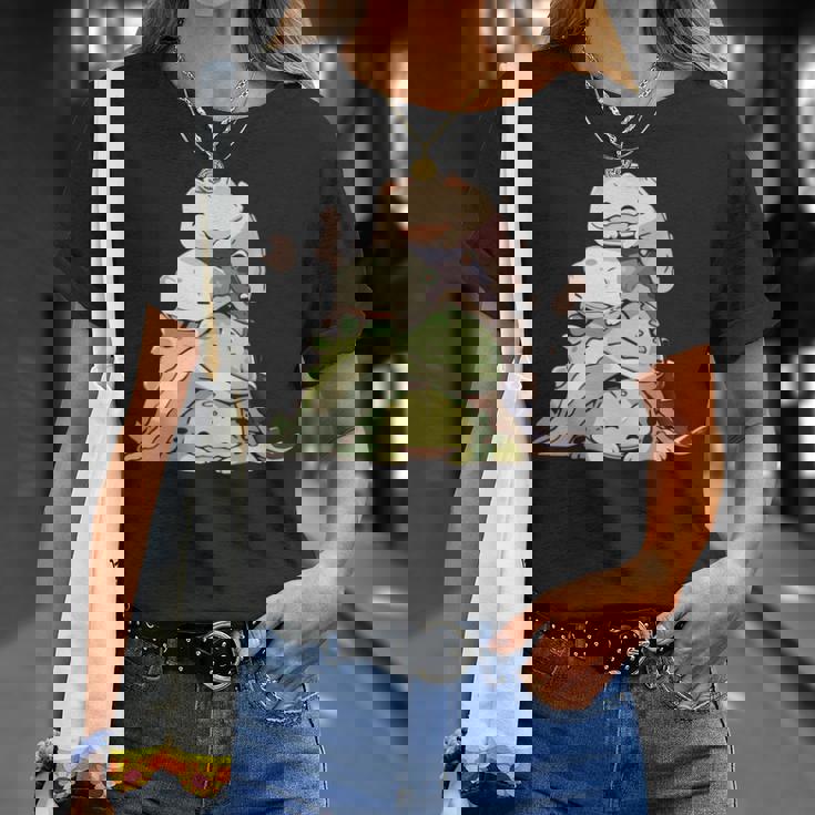 おもしろ爬虫類 かわいいトカゲ ヤモリ 動物 長袖tシャツ Tシャツ 彼女への贈り物