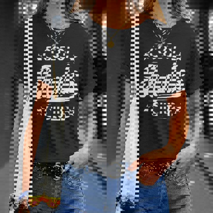 かっこいい叔母さんクラブ最高のおばさんお気に入りの叔母さんかっこいいおばさんクラブ Tシャツ 彼女への贈り物