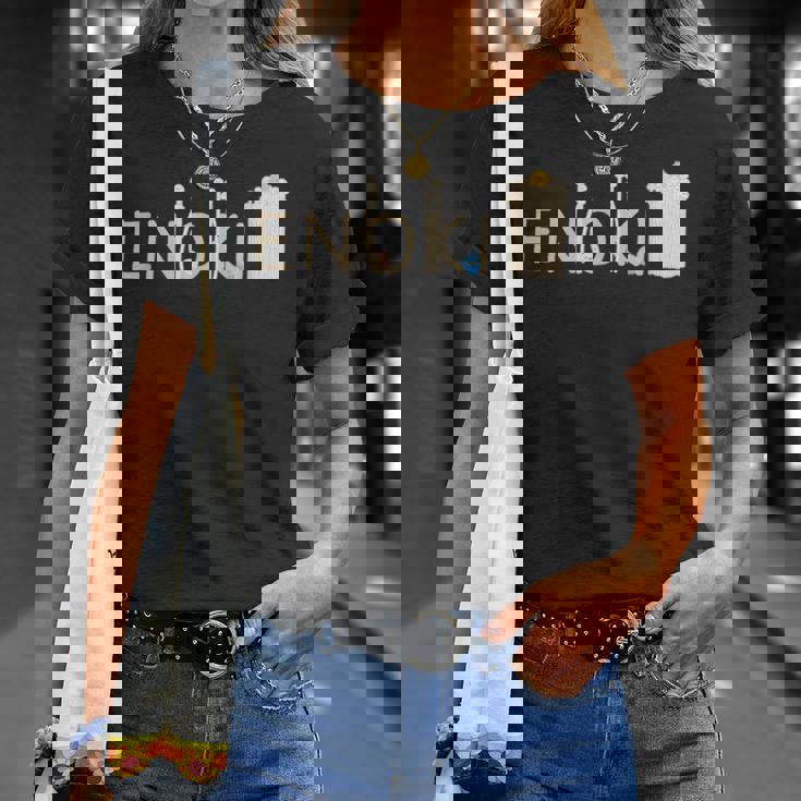 くりこ ギブミー睡眠 『Enoki』 きのこ シュール 男女兼用 グッズ Tシャツ 彼女への贈り物