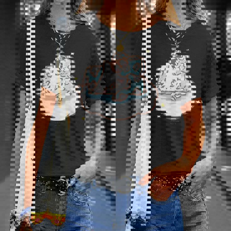 ねこぺん日和 すやすや Tシャツ 彼女への贈り物