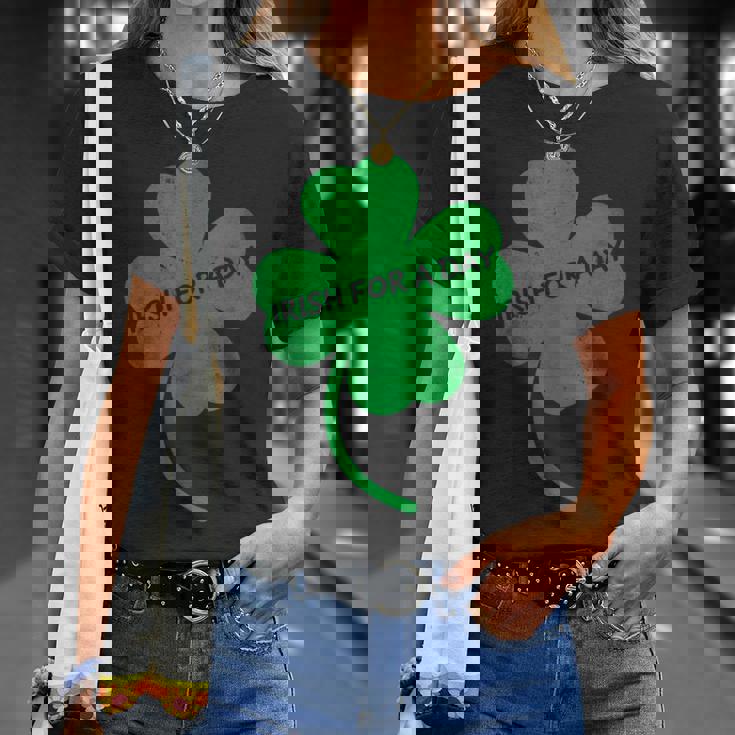 アイリッシュ・フォー・ア・デイ 聖パトリックの日のシャムロック・アイルランドの衣装 Tシャツ 彼女への贈り物