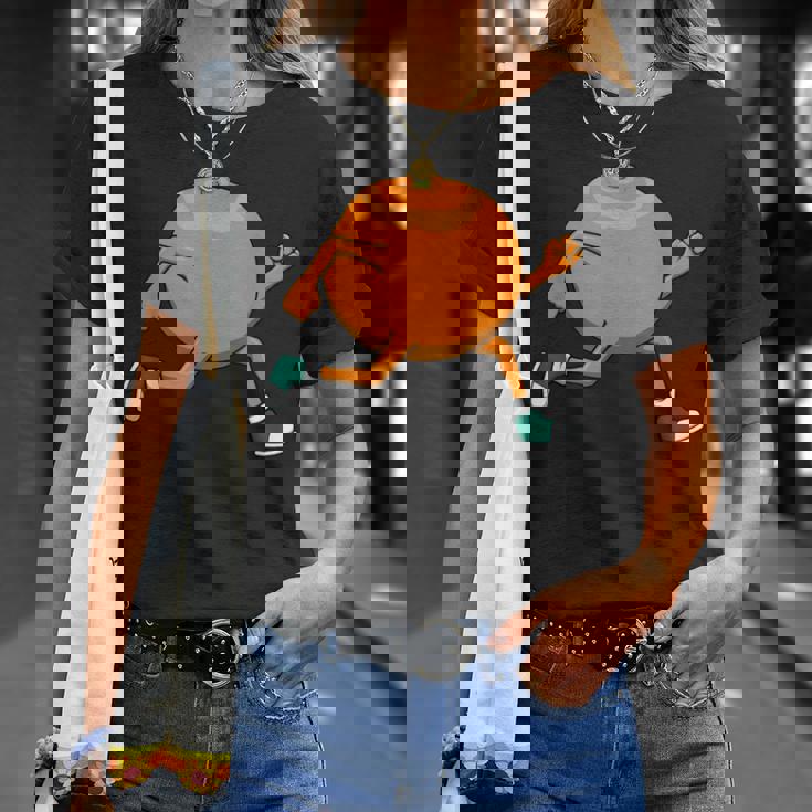 アイロニック・オレンジ・ランニング・マラソン・ホビーランナー Tシャツ 彼女への贈り物