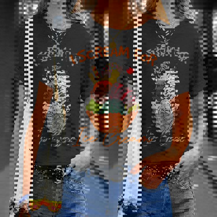 アイ・スクリーム・フォー・アイスクリーム Tシャツ 彼女への贈り物