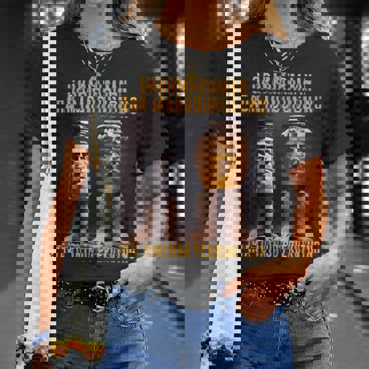 インターネットミーム Ai ガラマラマン Madudungdung ブレイン イタリアン Tシャツ 彼女への贈り物