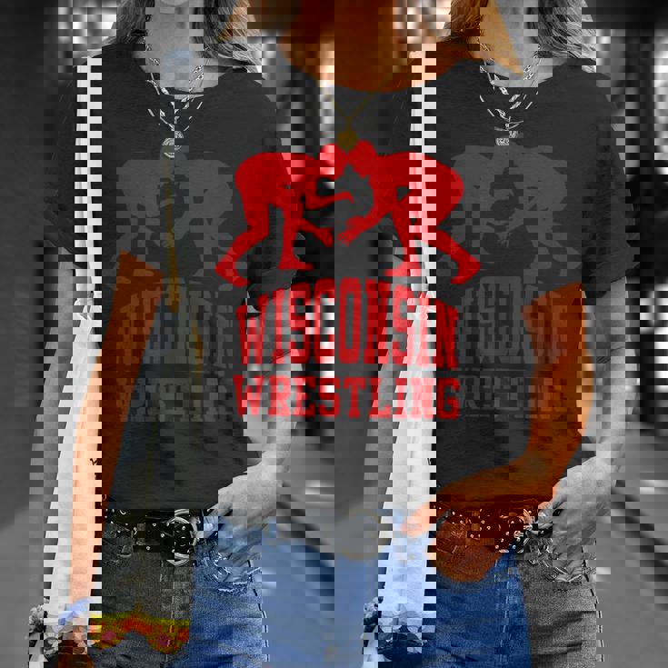 ウィスコンシン レスリング Tシャツ 彼女への贈り物