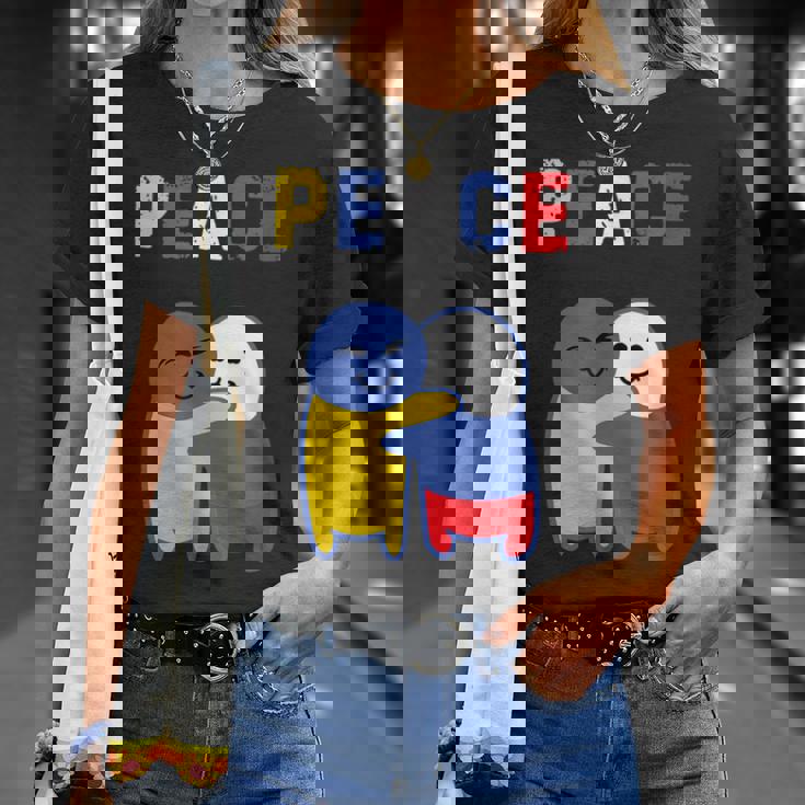 ウクライナロシア平和ウクライナノーウォー。 Tシャツ 彼女への贈り物