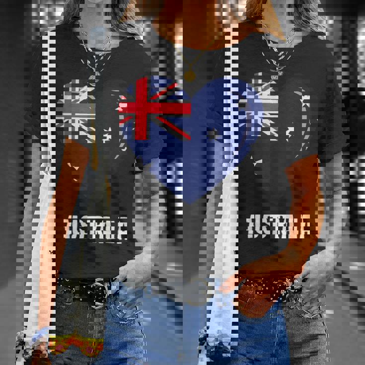 オーストラリアの国旗 Tシャツ 彼女への贈り物