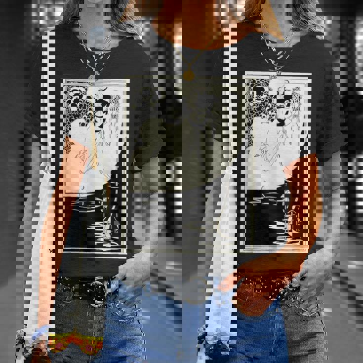 オーブリー・ビアズリーによるクライマックス1893 Tシャツ 彼女への贈り物