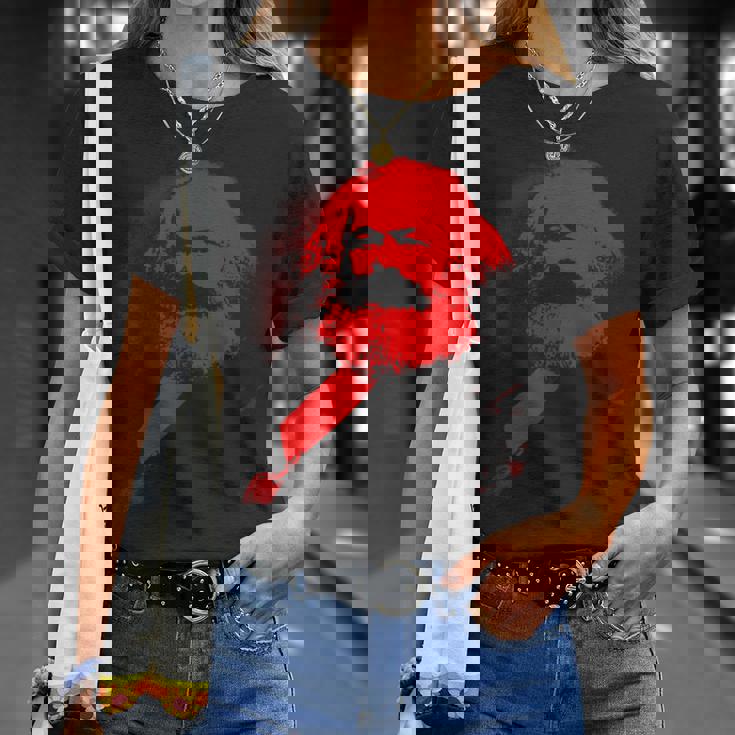 カール・マルクス哲学者哲学共産主義者 Tシャツ 彼女への贈り物