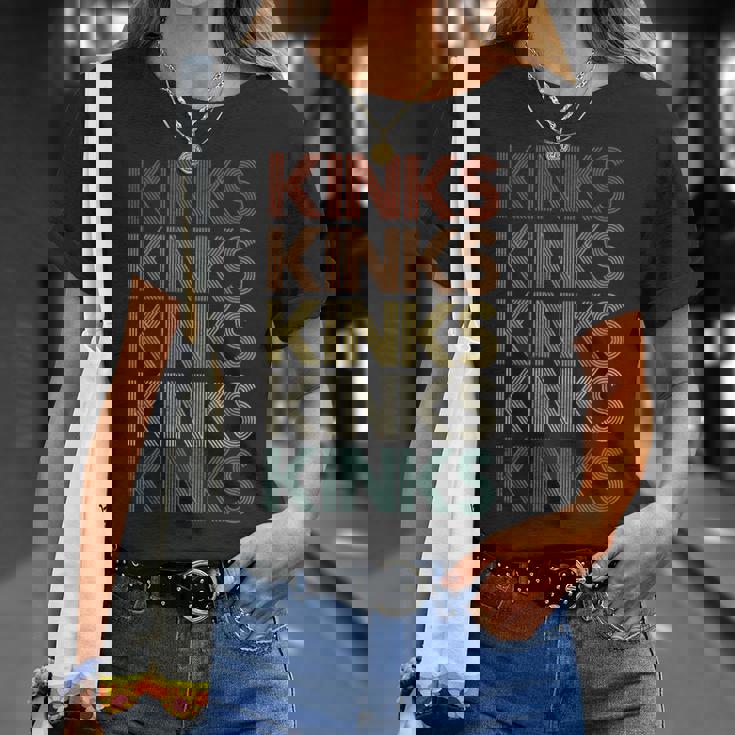 キンクス ヴィンテージ レトロ 長袖tシャツ Tシャツ 彼女への贈り物