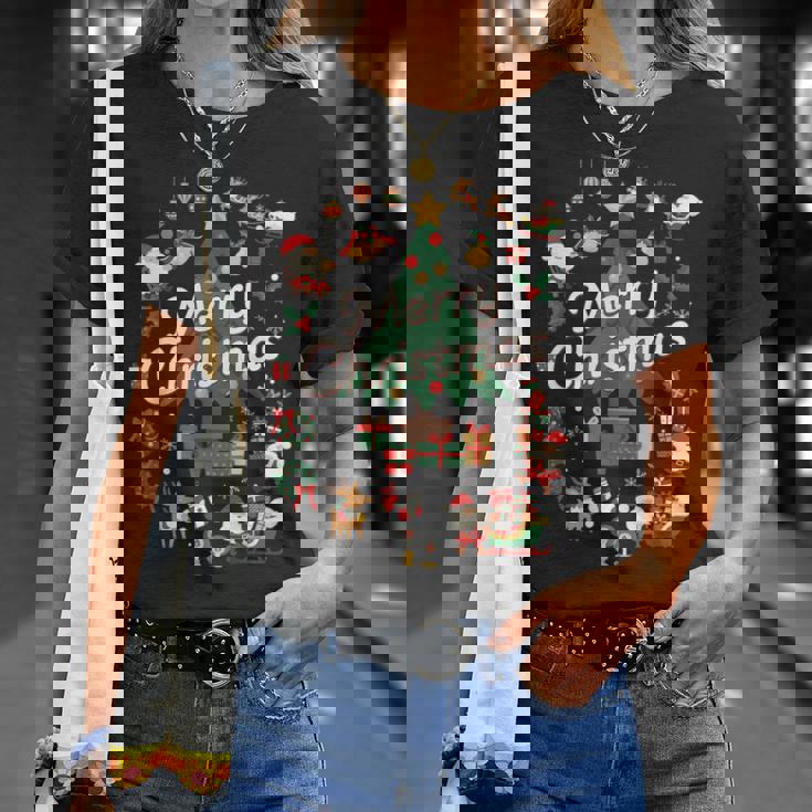 クリスマス サンタ クリスマスツリー レディース キッズ メンズ ダンス かわいい トップス プリント コスチューム Tシャツ 彼女への贈り物