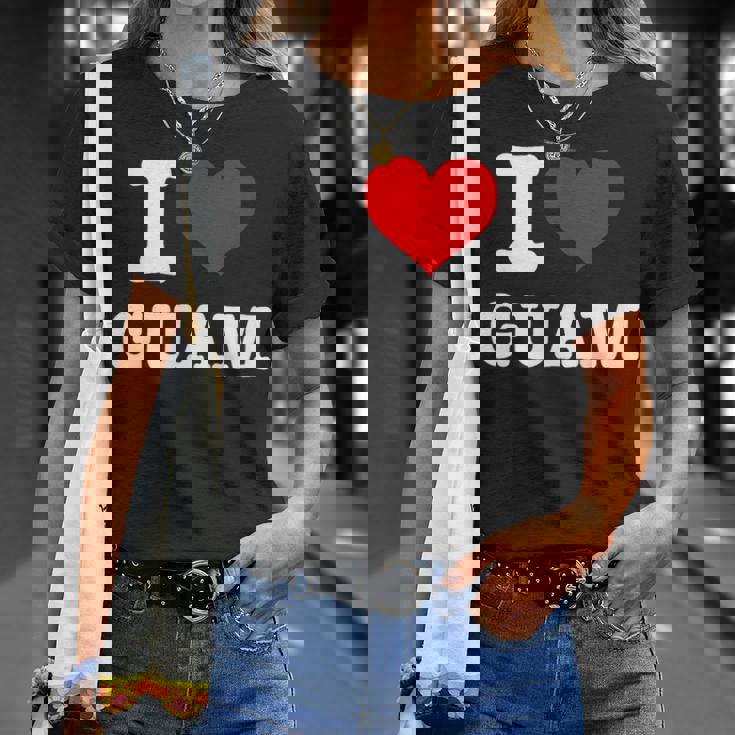 グアム I Love Guam Tシャツ 彼女への贈り物