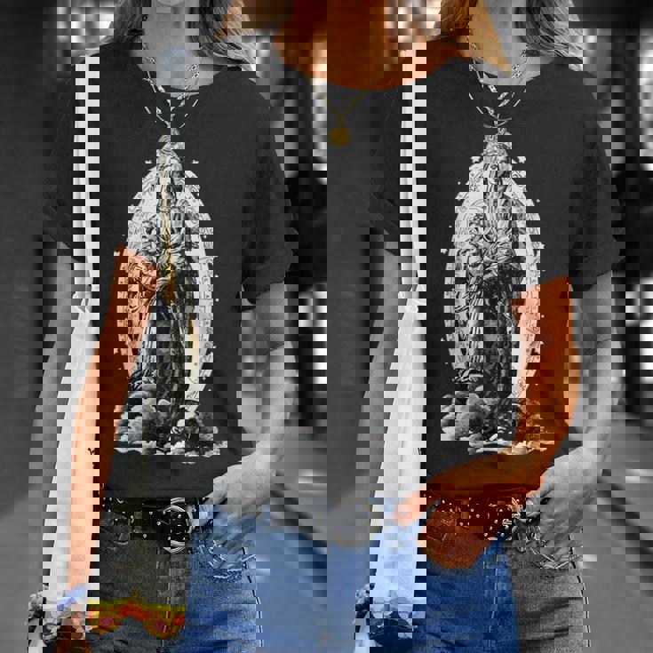 サンクタ・マリア ヴィクトリア 聖母マリア カトリック Tシャツ 彼女への贈り物