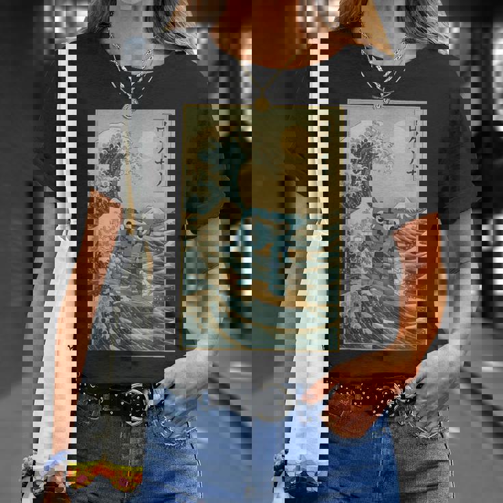 シックスセブン 6-7 神奈川沖大波 67 ブレインロットミーム Tシャツ 彼女への贈り物