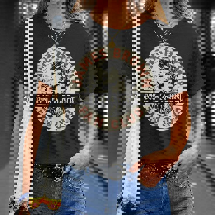 ジェームス・ブラウン・ファン・クラブ・ドント・ビー・ア・ドロップアウト Tシャツ 彼女への贈り物