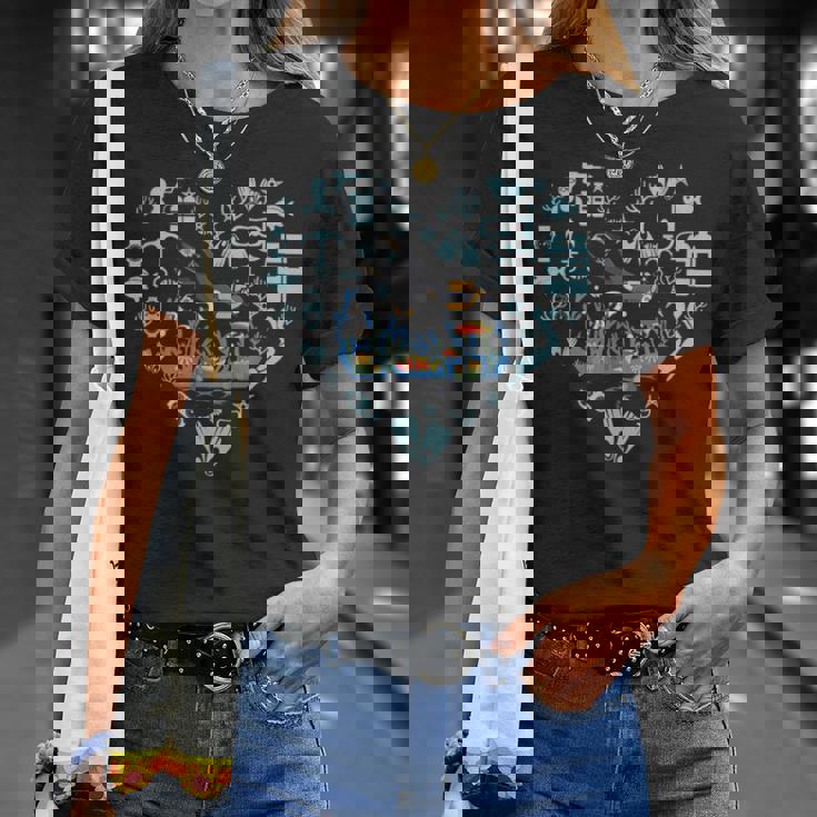 スキューバダイビング スキューバダイバーズ マスク 海 シュノーケリング タンク 酸素 Tシャツ 彼女への贈り物