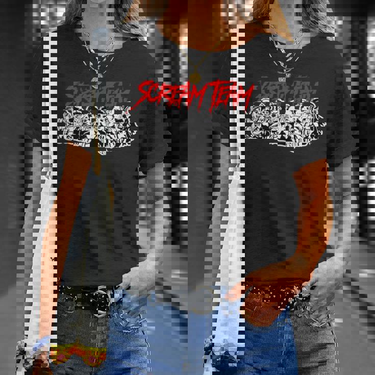 スクリームチーム ホラー映画 Tシャツ 彼女への贈り物