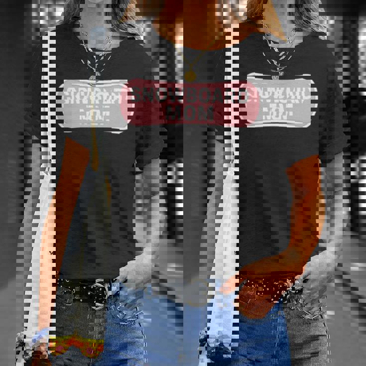 スノーボード ママ スノーボード 母の日 親 ママ ママ 長袖tシャツ Tシャツ 彼女への贈り物