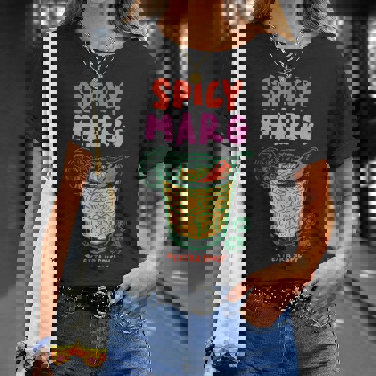 スパイシーマーグ エクストラスパイシーマルガリータカクテル Tシャツ 彼女への贈り物