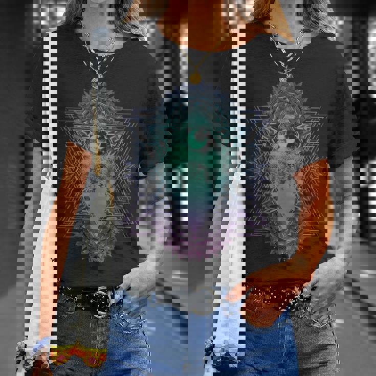 スピリチュアルと密教のマジカルサイケデリックマンダラ Tシャツ 彼女への贈り物