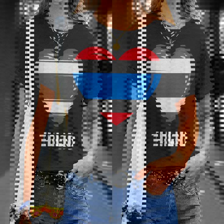 タイ国旗シャツ Tシャツ 彼女への贈り物