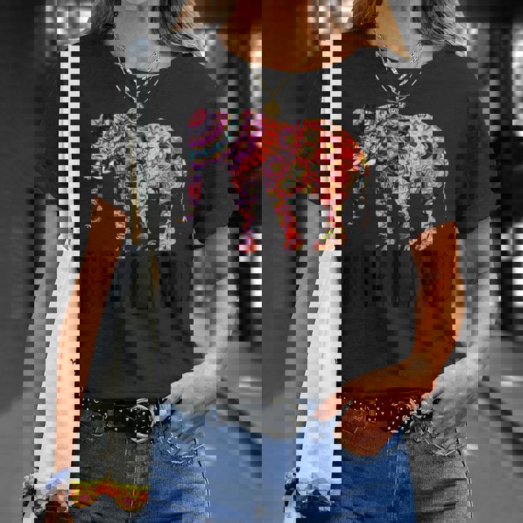 タイ象のお土産シャツ Tシャツ 彼女への贈り物