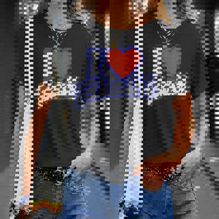 タカシ大好き Tシャツ 彼女への贈り物