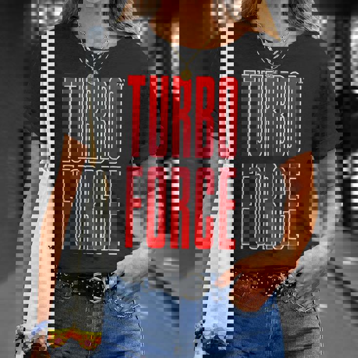 ターボフォース 01 Tシャツ 彼女への贈り物