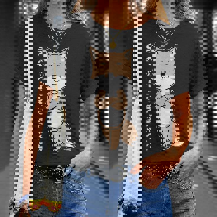 チベットスナギツネ スナギツネ チベスナ顔 きつね 狐の仲間 顔 目が死んでる 動物 イラスト Tシャツ 彼女への贈り物