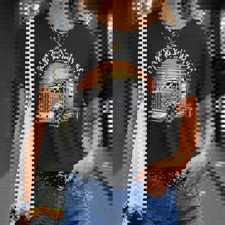 トラッカー・イズ・ファン・ケンワース・イット Tシャツ 彼女への贈り物