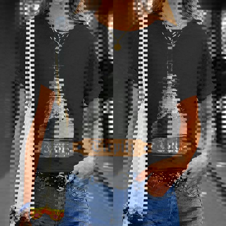 ドイツ戦艦ティルピッツ 第二次世界大戦海軍 Tシャツ 彼女への贈り物