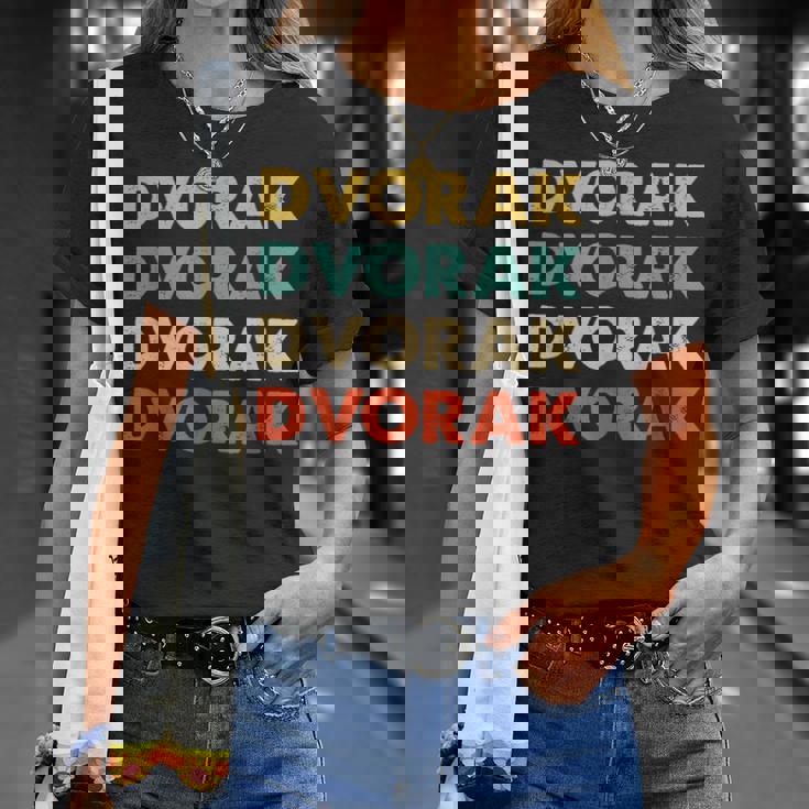 ドヴォルザーク名 Tシャツ 彼女への贈り物