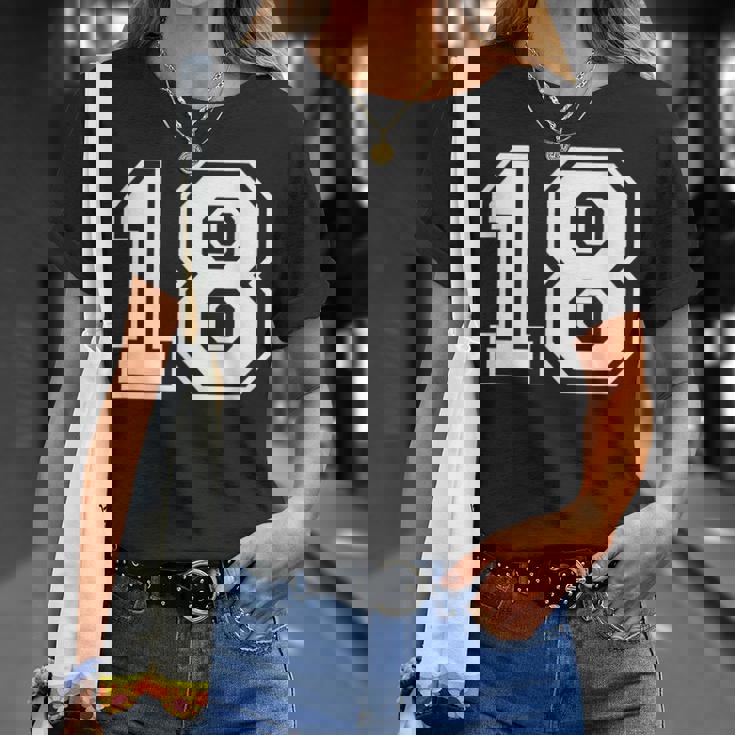 ナンバー18 シャツ Tシャツ 彼女への贈り物